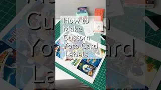 How to Make Custom Yoto Card Labels #Yotomini #Yoto #printablecards #printablelabels #diycards