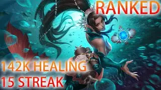 ICEZQ YING RANKED # 142K HEALING # 15 STREAK # PALADINS GAMEPLAY