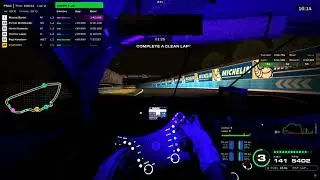 A Lap at Le Mans with the new CMRT HUD | Assetto Corsa