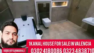 1KANAL HOUSE FOR SALE IN VALENCIA TOWN LAHORE BRAND NEW 6BED ROOM 80FEET ROAD MORE DETAILS QAMARALI