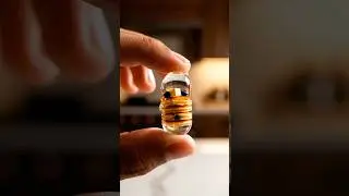 Mini  Capsule 😱 | Instant Mini Capsule Food | AI Factory 50K #short #shorts  #food