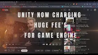 Unity Charges Dev's PER INSTALL! (Huge Pushback From Gaming Community!)
