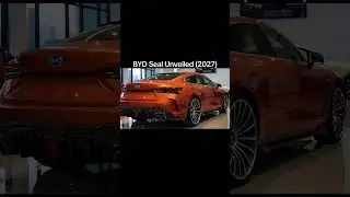 BYD Seal 2027 Unveiled ⚡ Futuristic Electric Sedan | Design, Tech & Range #shorts #byd #toyota #fyp