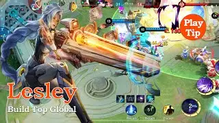 Lesley's Playing Tips-- Full Play in Mythic Rank Match ~ MLBB