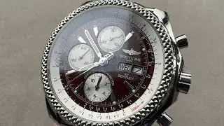 Breitling Bentley GT Special Edition Chronograph (A1336212/K506) Breitling Watch Review