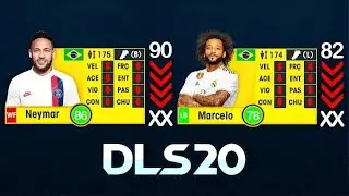 Dream league soccer 2020 player rating.[DLS]   part 1