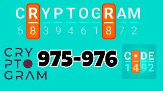 CRYPTOGRAM level 975 976