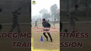DCG MORNING FITNESS SESSION | NDA FOUNDATION 🔥⚔️💪🏻 | EXERCISES | COACHING WITH SCHOOLING |