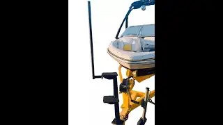 All Aboard  Safety Trailer Boat Steps  | Bass & Ski Boat Steps With Safety Handrail