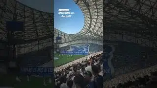 Marseille Fans Choreo vs Paris FC