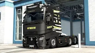 ETS2 Add-On Renault Range T EVO by Gloover V2.0 (V1.53) Painel 2024 Euro Truck Simulator 2 V1.53