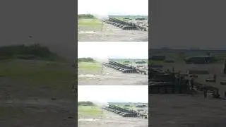 第五作戰區「重砲射擊」 🔥【軍聞社#shorts】 #軍聞社 #第五作戰區 #58砲指部 #M109A2 #M110A2 #自走砲
