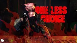 A horror game about rock paper and scissors. (One Less Chance