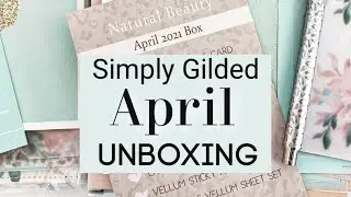 Simply Gilded April Subscription box 2021