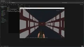Custom python game engine based on raycasting