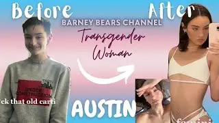 BOY TO GIRL  TRANSFORMATION   OF A  YOUNG AND BEAUTIFUL TRANS INFLUENCER  MS. AUSTIN FROM THE USA