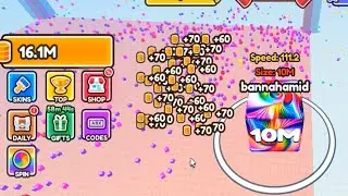 Can We EAT EVERYONE In BLOCK EATING SIMULATOR game play!? world record