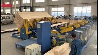 SF8005 Multi Heads Trim Saw Machine #machine #woodpalletbusiness #woodpalletmachine  #woodworking