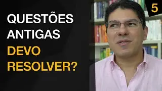 Posso resolver questões antigas de concurso?