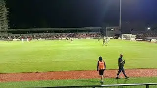 Flamurtari vs Bylis ⚽ perfundon ndeshja ne vlore fiton flamurtari 1-0 🇦🇱 #stadium #football #vlore🇦🇱