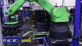 GM CR 35iA Tire palletizing