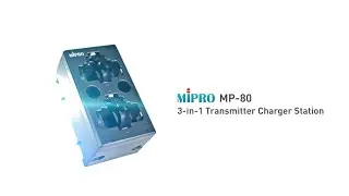 MP-80 3-in-1 Transmitter Charger Station