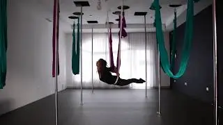 Aerial Yoga Choreography at ''Pole People Skopje