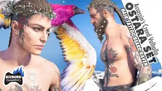 Assassin's Creed Valhalla Ostara Hair, Ostara Beard Ostara Tattoo Set Festival Rewards Showcase