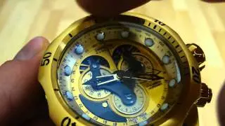 Invicta 14464 Reserve Venom Swiss Made Gold Chronograph