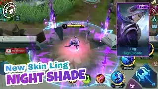 Review Skin Ling Night Shade 🔷️ Mobile Legends