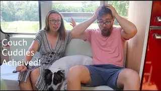 Building a Custom Couch for our Bus//School Bus Conversion
