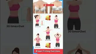 🔥 Breast Firming Exercises for Sagging Breast 🔥 #SaggingBreast #BreastFirming #shorts