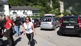 Can-Am Spyder Grossglockner Challenge 2014 day 2. Rotax factory tour and scenic riding.