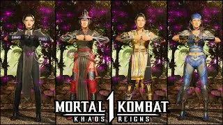 My entire Li Mei Collection in Mortal Kombat 1 (All Gear, Pallets, Skins, and finishers)