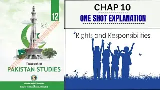  Chapter 10 Pakistan Studies Class 12 | Rights and Responsibilities | New Book 2025 FBISE