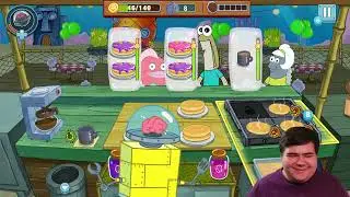 Прохождение игры SpongeBob Krusty Cook-Off! [Уровень 5, Блинная]
