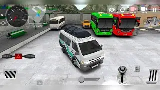 Minibus Simulator Vietnam - Customized Toyota Hiace GamePlay