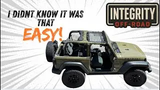 How to Remove Wrangler JL Hard Top |  THE EASY WAY!