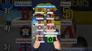 MLB Predictions Monday September 1st #mlbcontent #mlb #baseball #baseballgames #sportscontent