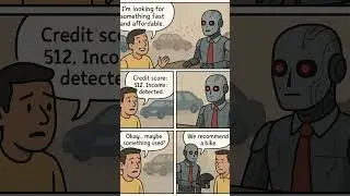 AI Dealership #AIComedy#FunnyComics#AI #AIContent#RobotHumor##Skits #aicontent #fyp