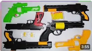 Aggressive toys gun unboxing | Target gun | Bullet gun | Kata rifle toy gun | #HSHKBD #Trending 