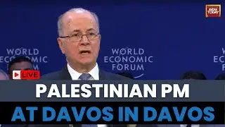 LIVE: Palestinian PM Mohammad Mustafa at Davos | World Economic Forum Panel Discussion