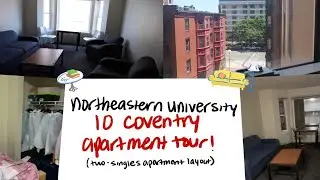 northeastern university apartment tour 2022 | 10 coventry