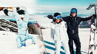TÄVLAR MOT VARANDRA I BACKEN | GAME OF SNOW