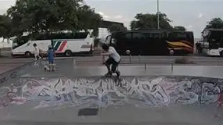 4. The old rollerblades powerblading bowl