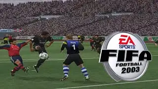 fifa 2003 real madrid vs bayern munich ps2 | #fifagameplay #football #easports @sandysportslive