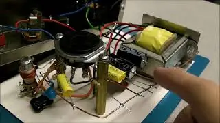 one tube AM transmitter