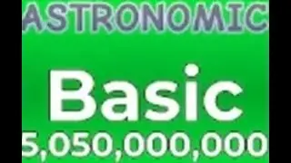 Rolling ASTRONOMIC Basic in Flex your luck