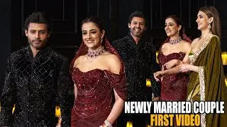 Kriti Sanon Sister Nupur Sanon Married Stebin Ben FIRST VIDEO after Marriage Grand Wedding Reception