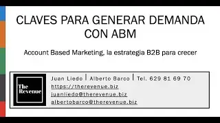 Claves para generar demanda con ABM